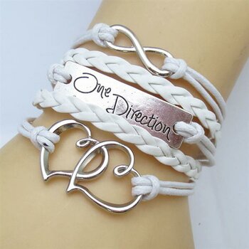 Armband Infinity One Direction LOVE wei