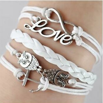 Armband Euly Anker Infinty & Love wei