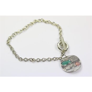 Armband blue im Organza Beutel