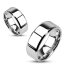 breiter Edelstahl Ring / Partner Ring Classic  im Etui verschiedene Größen