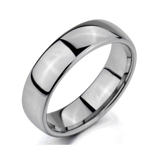 Ehering / Partner Ring Edelstahl Silber mit GRAVUR OPTION...