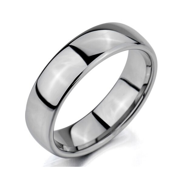 Ehering / Partner Ring Edelstahl Silber mit GRAVUR OPTION im Etui verschiedene Gren