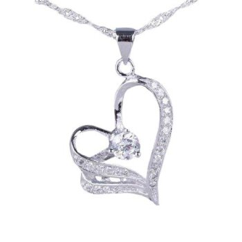 Silber Anhnger Mystic Heart Zirkonia  aus 925 Silber...