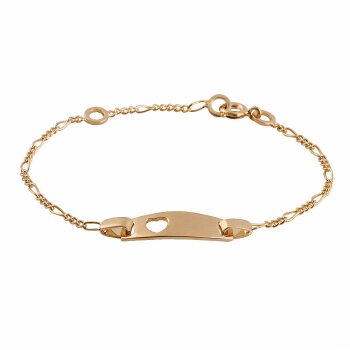 Rosegold Armband mit Herz