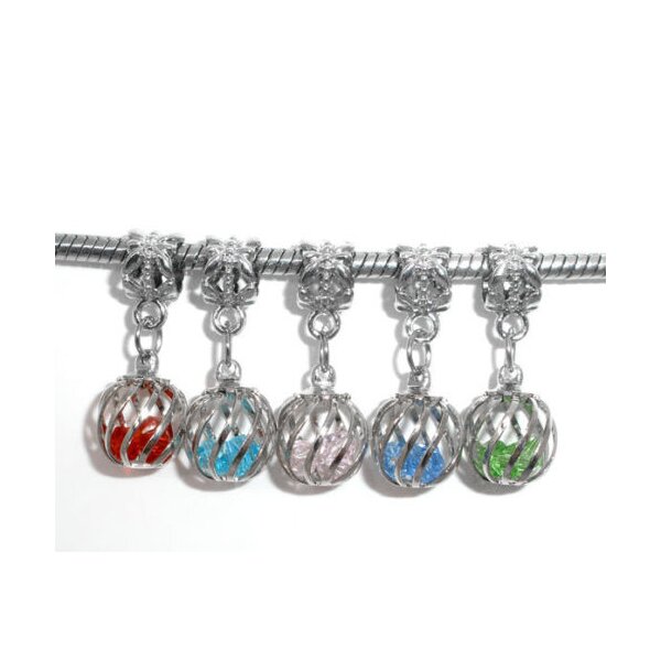 Dangle Bead / Charm Fanatasy - freie Farbwahl -