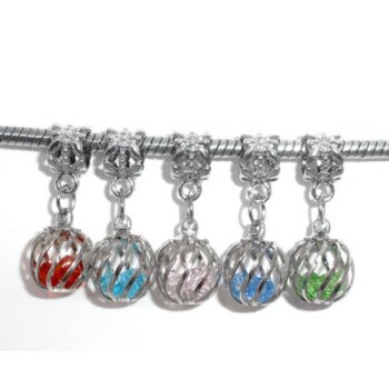 Dangle Bead / Charm Fanatasy - freie Farbwahl -