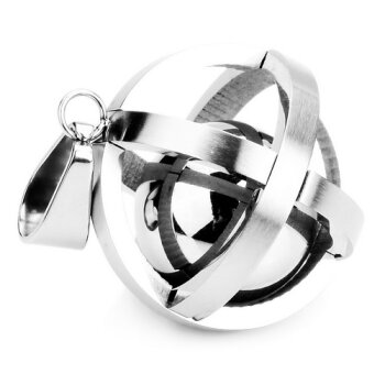 Anhänger GLOBE 316 L Edelstahl inkl. Kette im Schmuck...