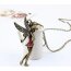 Strass  Elfe inkl. Kette  gold  im Organza Beutel