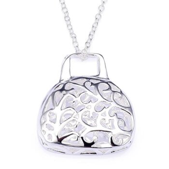Anhänger Tasche Silber inkl. Kette