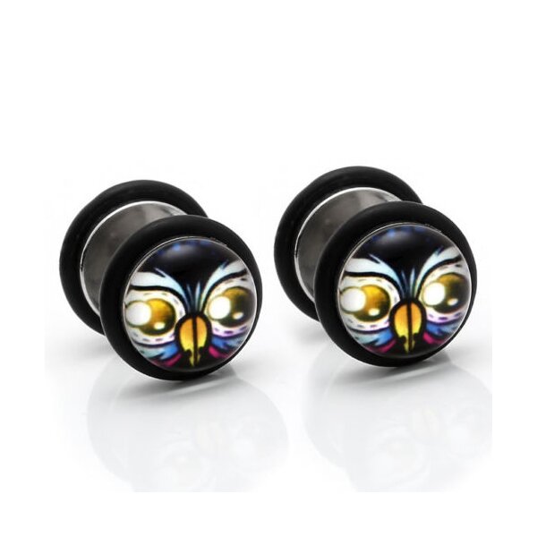 1 Fake Plug BIRDY Edelstahl