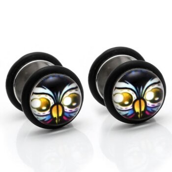 1 Fake Plug BIRDY Edelstahl