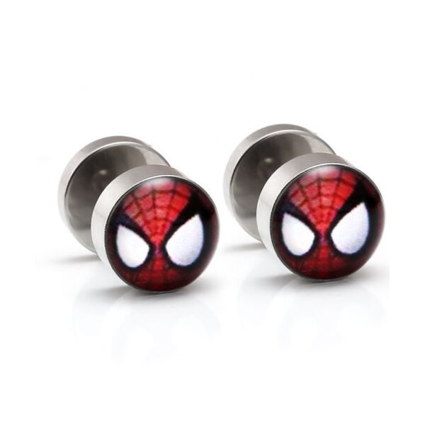 1 Fake Plug Spider Edelstahl