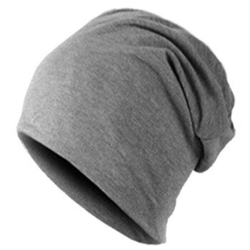 Mütze / Beanie Unisex dunkel Grau