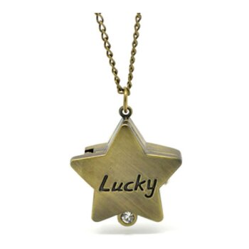 Stern Uhr Lucky inkl. Kette   im Schmuck Beutel