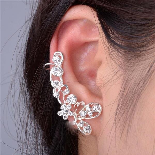 1  Ohrklemme Ear Cuff Strass