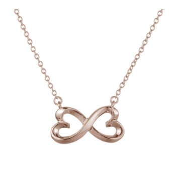 Anhänger Infinity Love inkl. Gliederkette 925 Silber mit...