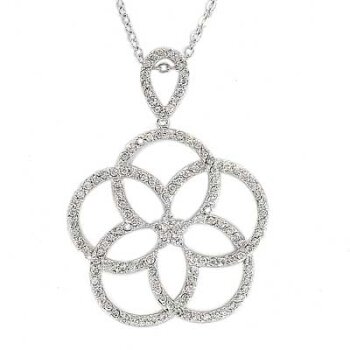 Anhänger Bollywood Glam inkl. Gliederkette 925 Silber im...