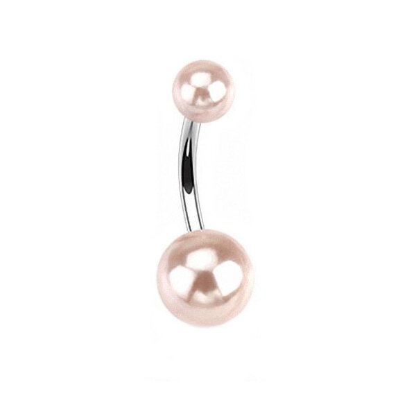 Bauchnabel Piercing Perle ros