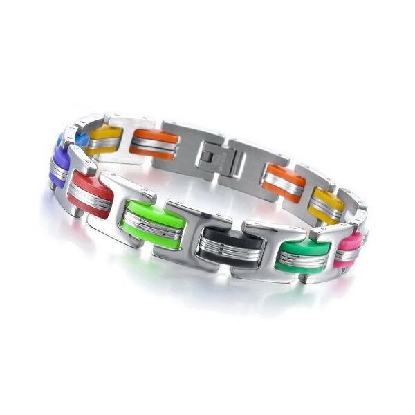 Armband Multicolor 316 L Edelstahl im Etui