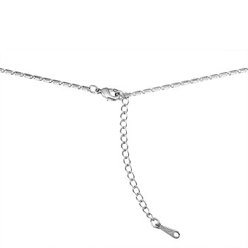 Kleeblatt Swarovski Elements Gelb inkl. Kette im weißen Organza Beutel