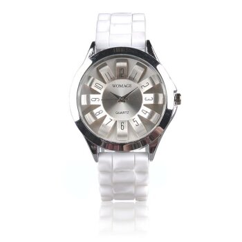 Armbanduhr Sport Shiny weiß