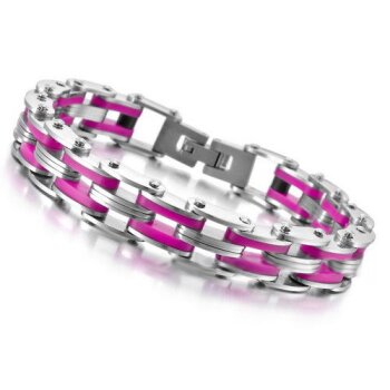 Armband pink 316 L Edelstahl im Etui