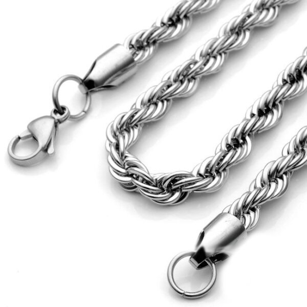 Kordel Kette 2 mm - 6 mm Größen Auswahl UNISEX im Etui