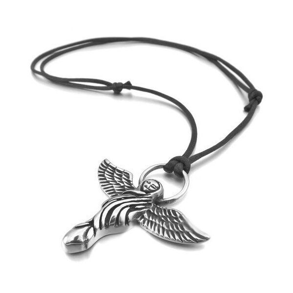 Anhänger Angelwings 316 L Edelstahl inkl. Kette im Etui