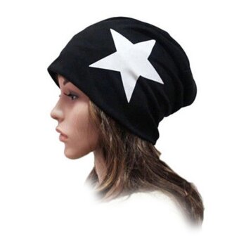 Mtze / Beanie WHITE STAR schwarz