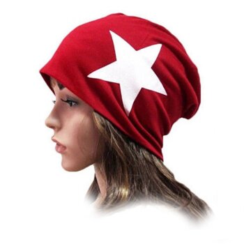 Mtze / Beanie WHITE STAR rot