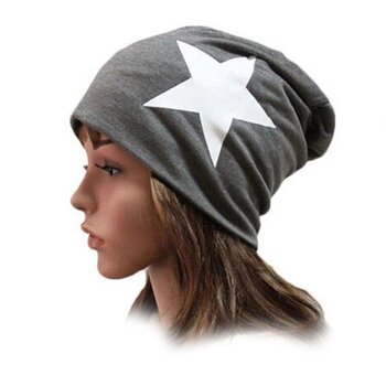 Mütze / Beanie WHITE STAR grau