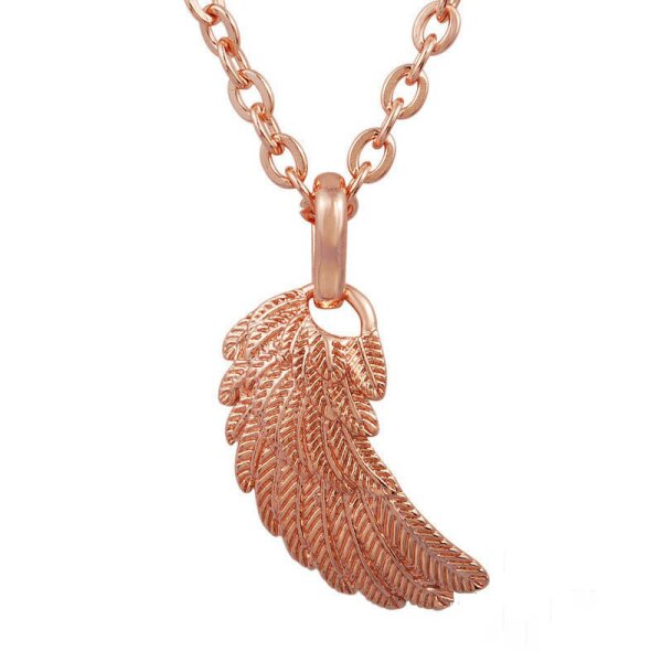 2 tlg. SET Engelsflügel Anhänger Harmony inkl. Kette mit Rosegold ver,  39,99 €