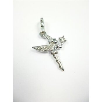 Elfen Charm Silber mit Strass