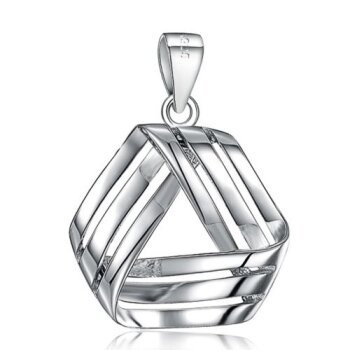 Anhänger Triangel aus 925 Silber OHNE KETTE