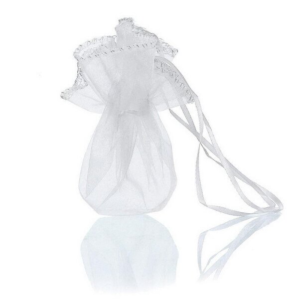 Schmuckset Blüten Ohrstecker & Collier rot weiß gelb...