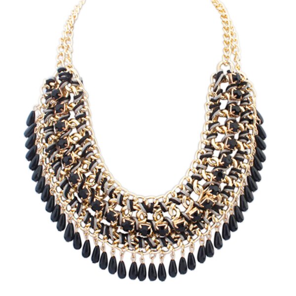 Statement Collier Black Mamba gold