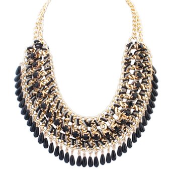 Statement Collier Black Mamba gold