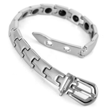 Armband Gürtel mit Schnalle 0,8 cm breit aus 316 L...
