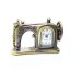 Uhrenkette / Taschenuhr vintage Nähmaschine antik gold