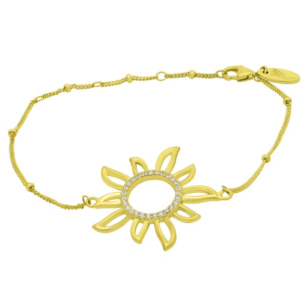 Armband Sol Sunshine 925 silber gold