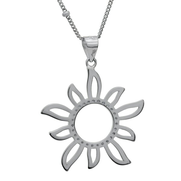 Kette mit Anhnger Sol Miracle 925 Silber