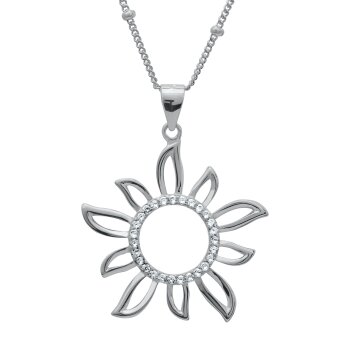 Kette mit Anhnger Sol Miracle 925 Silber