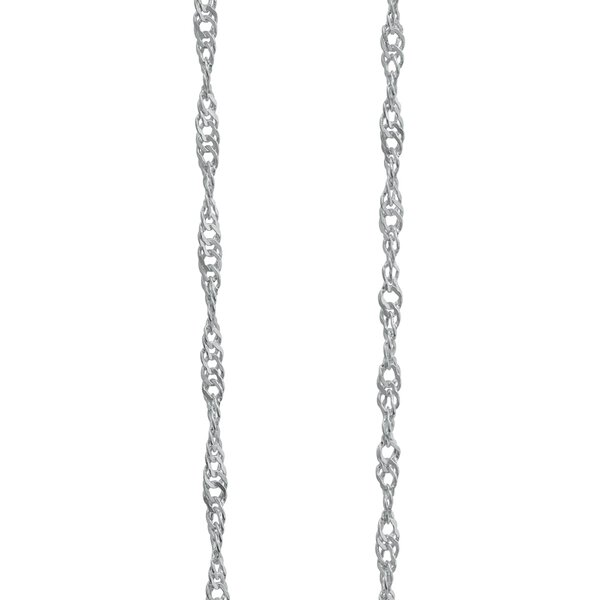 Silver Pendant Sapphire Heart incl. chain