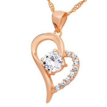 Silber Anhänger Mystic Heart Zirkonia 925 Silber...