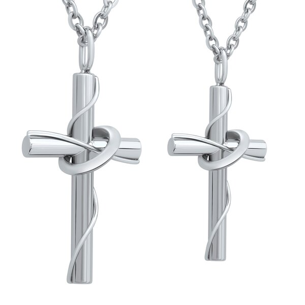 Couple pendants Cross Ranke  ENGRAVING OPTION