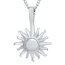Chain with pendant Sun-Dance silver