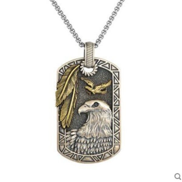 Dog Tag Adler inkl. Kette